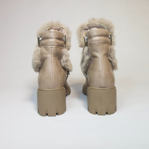 XOXO Odonna Faux Fur Ankle Winter Boots - Picture 4 of 5